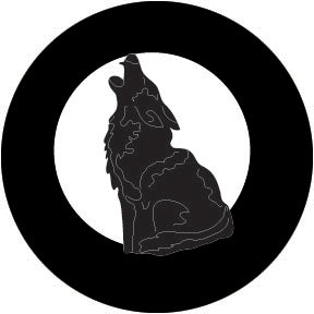 78622 Howling Coyote  Rosco Stainless Steel Gobo