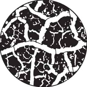 78636 Cracked Earth - Rosco Standard Steel Gobo
