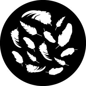 78640 Feather Breakup - Rosco Standard Steel Gobo
