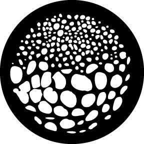 78642 Scales Breakup  Rosco Stainless Steel Gobo
