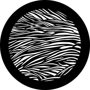 78646 Fur Texture - Rosco Standard Steel Gobo