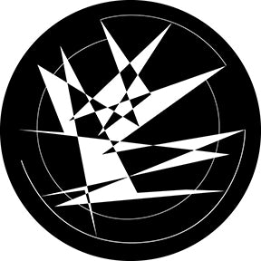 78652 Cubist  Rosco Stainless Steel Gobo