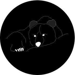 78654 Grizzly Bear - Rosco Standard Steel Gobo