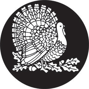 78742 Thanksgiving Turkey - Rosco Standard Steel Gobo
