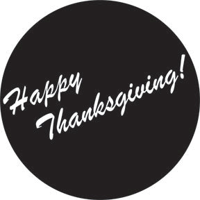 78750 Happy Thanksgiving 1 - Rosco Standard Steel Gobo
