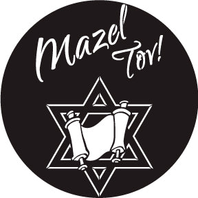 78761 Mazel Tov Scroll - Rosco Standard Steel Gobo