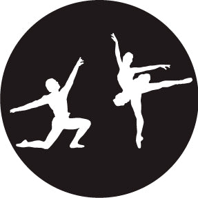 78773 Pas De Deux - Rosco Standard Steel Gobo