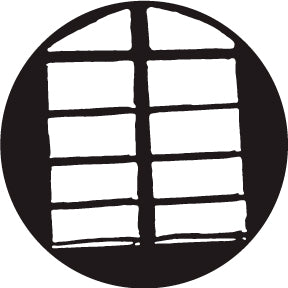 78799 Tucci Windows - Rosco Standard Steel Gobo