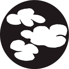 78809 Tucci Full Clouds 2 - Rosco Standard Steel Gobo