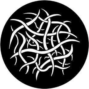 79074 Worms - Rosco Standard Steel Gobo