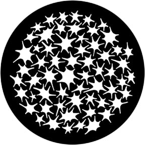 79087 Splat Breakup  Rosco Stainless Steel Gobo