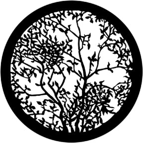 79107 Leafy Branches 2 - Rosco Standard Steel Gobo