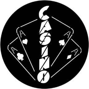 79142 Casino - Rosco Standard Steel Gobo