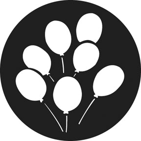 G792 Large Balloons - Rosco GAM Standard Steel Gobo