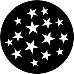 79219 Stars 9 - Rosco Standard Steel Gobo
