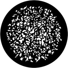 79660 Realistic Leaves 2  Rosco Stainless Steel Gobo