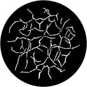 79664 Reflected Water 3  Rosco Stainless Steel Gobo