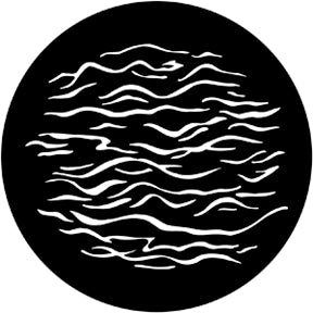 79665 Reflected Water 4  Rosco Stainless Steel Gobo