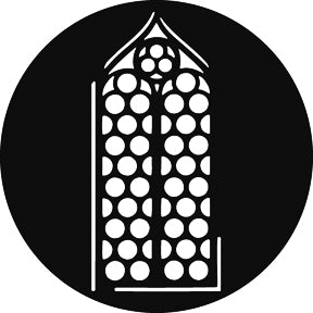 G803 Byzantine - Rosco GAM Standard Steel Gobo