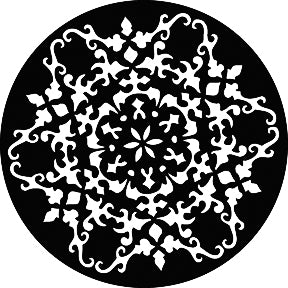 G807 Ornament N - Rosco GAM Standard Steel Gobo