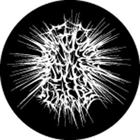 81113 Big Bang - Rosco Colour Glass Gobo