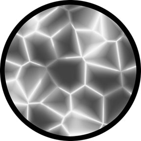 81122 Cracking - Rosco Colour Glass Gobo