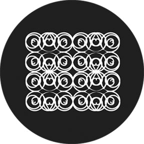 81142 Hexed - Rosco Colour Glass Gobo
