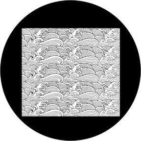 81167 Tossed - Rosco Colour Glass Gobo