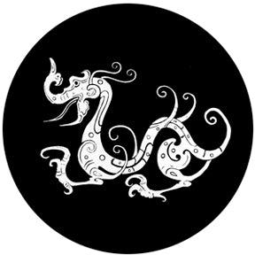 81168 Dragonesque - Rosco Colour Glass Gobo