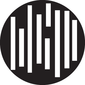 81192 Broken Bars - Rosco Colour Glass Gobo