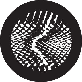 81196 SnakePrint 2 - Rosco Colour Glass Gobo