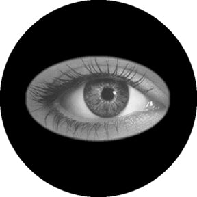 82204 Eyeball - Rosco Colour Glass Gobo