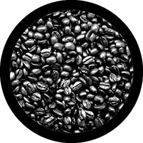 82207 Coffee Beans - Rosco Colour Glass Gobo