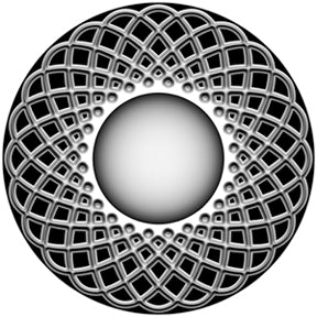 82213 Gyroscope - Rosco Colour Glass Gobo
