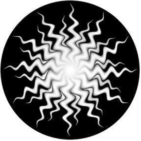 82214 Waving Star - Rosco Colour Glass Gobo