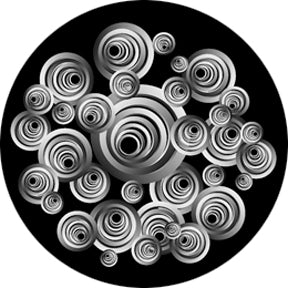82217 Erratic - Rosco Colour Glass Gobo