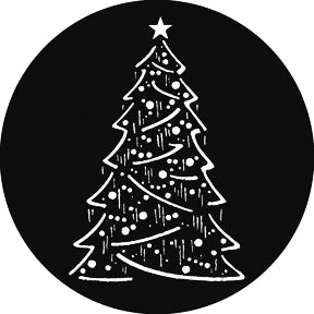 G824 Christmas Tree' Composite - Rosco Standard Steel Gobo