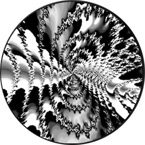 82713 Fractal 2 - Rosco Colour Glass Gobo