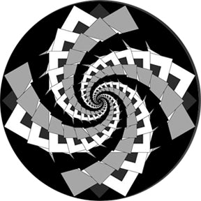 82758 Swirling Shuffle - Rosco Colour Glass Gobo