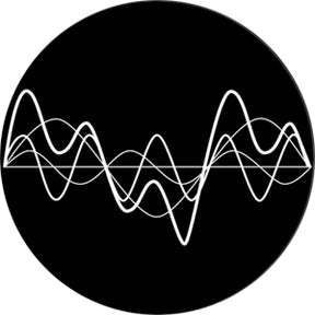 82777 Oscillating Waves Negative - Rosco Colour Glass Gobo