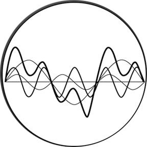 82778 Oscillating Waves - Rosco Colour Glass Gobo