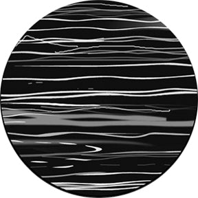 82779 Sound Waves Collage - Rosco Colour Glass Gobo