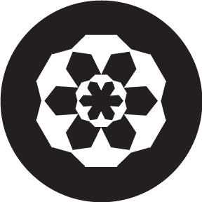82800 Block Crop Circle - Rosco Colour Glass Gobo