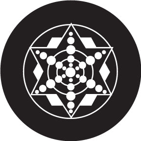 82802 Five Point Star Crop Circle - Rosco Colour Glass Gobo