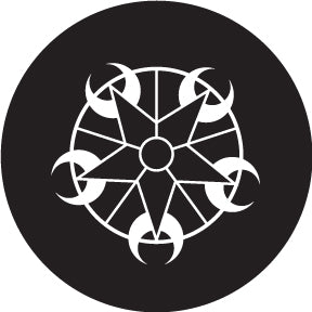 82803 Star Cycle Crop Circle - Rosco Colour Glass Gobo