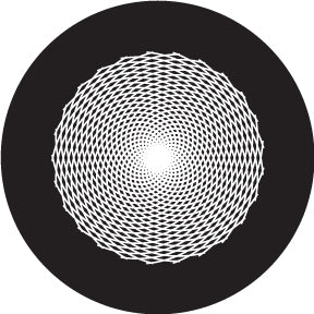 82806 Sun Cosmos Crop Circle - Rosco Colour Glass Gobo