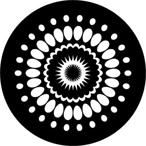 82847 Blossom - Rosco Colour Glass Gobo