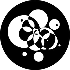 82848 Circles 1 - Rosco Colour Glass Gobo
