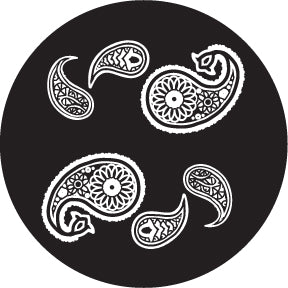 82881 Paisley 10 - Rosco Colour Glass Gobo