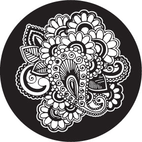 82886 Paisley 14 - Rosco Colour Glass Gobo